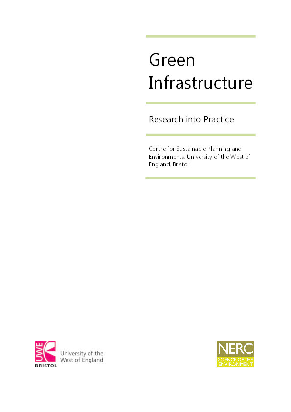 Green infrastructure: Research into practice Thumbnail