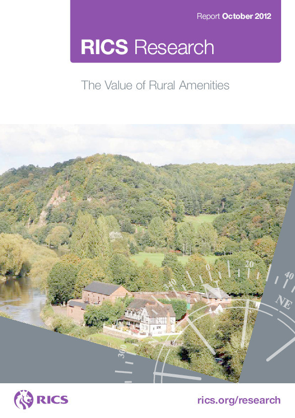 The value of rural amenities Thumbnail