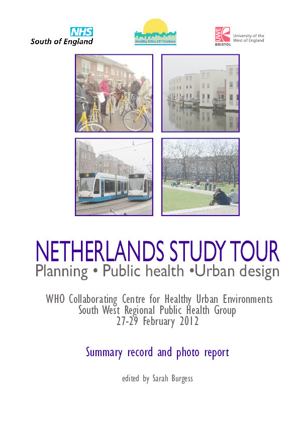 Netherlands study tour 2012 Report Thumbnail