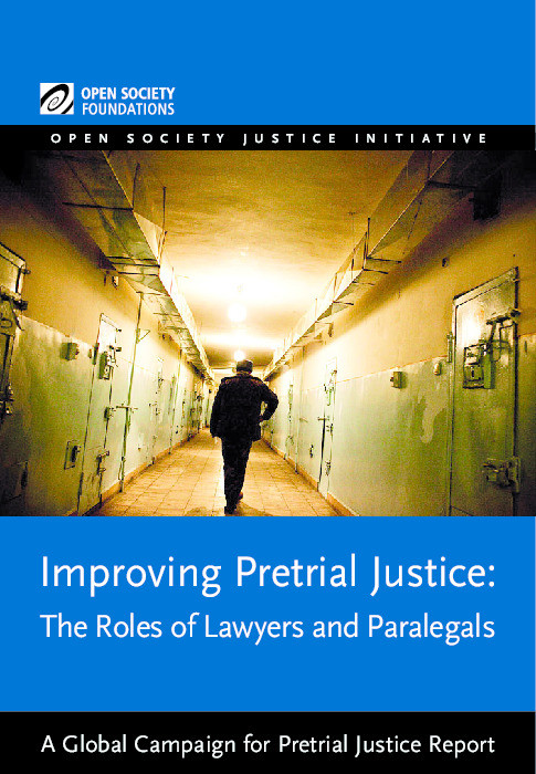 Improving pretrial justice: The roles of lawyers and paralegals Thumbnail