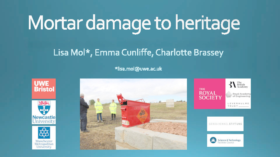 Mortar damage to heritage stone Thumbnail