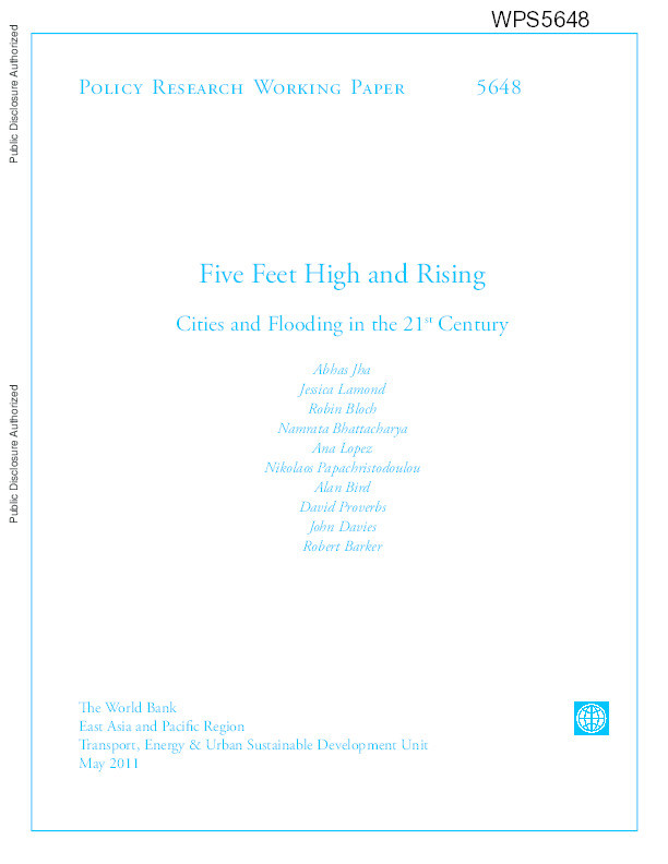 Five feet high and rising: Cities and flooding in the 21st Century Thumbnail