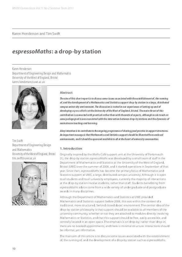 espressoMaths: A drop-by station Thumbnail