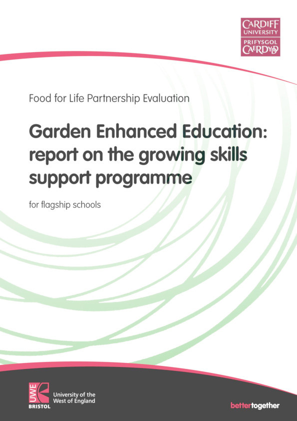 Garden enhanced education: Report on the growing skills programme in Food for Life partnership schools Thumbnail