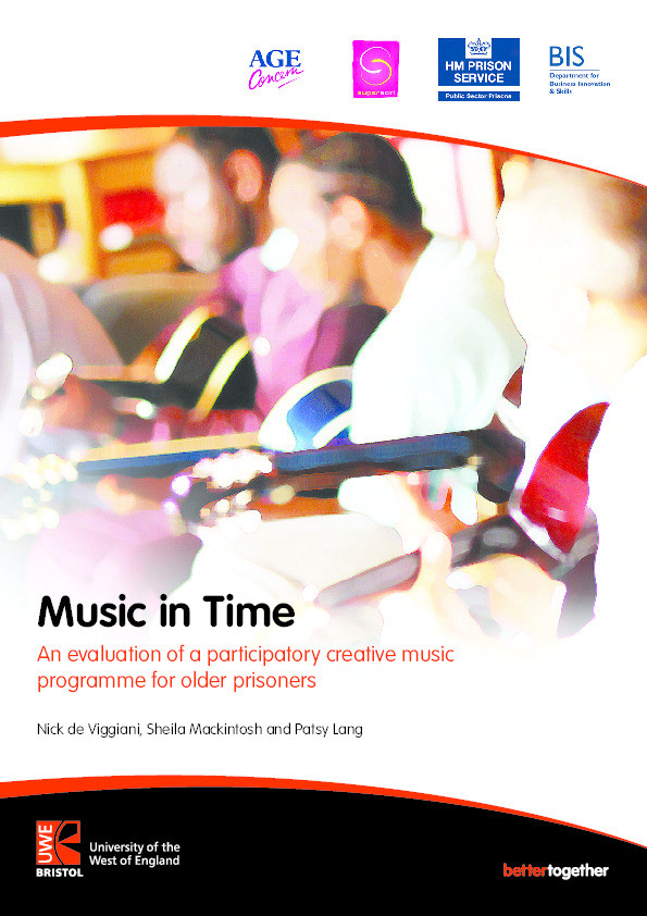 Music in time: An evaluation of a participatory creative music programme for older prisoners Thumbnail