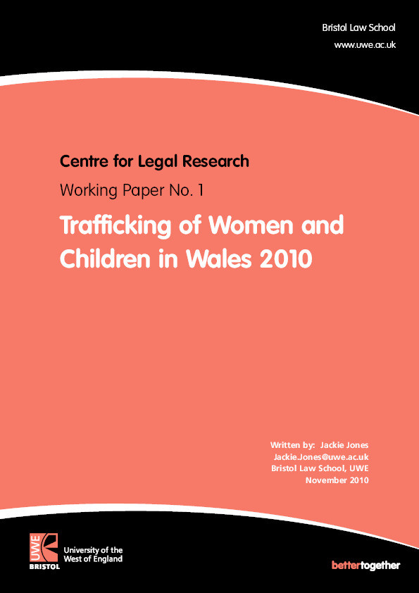 Human trafficking in Wales 2010 Thumbnail